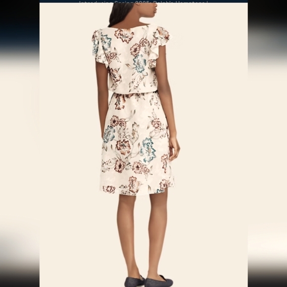 Floral Cream Dress - Picture 10 of 10